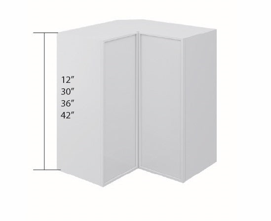 White Slim Shaker Wall Easy Reach Cabinet