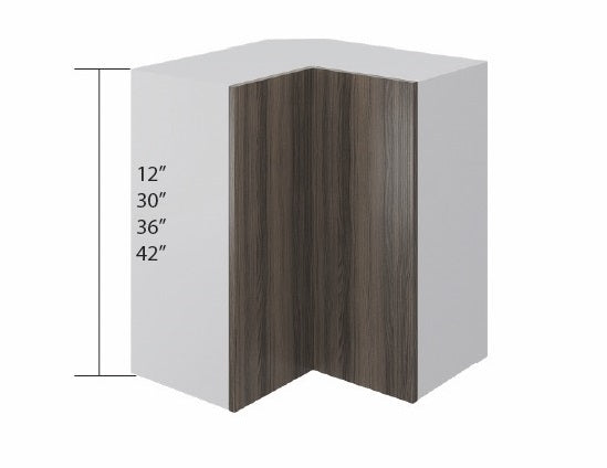 Smoked Oak Wall Easy Reach Cabinet