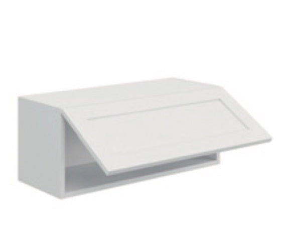 White Single Shaker Wall Stay Lift