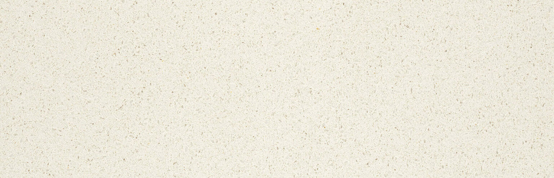 9141 Ice Snow Ice White with Subtle Neutral Speckled Quartz Countertop
